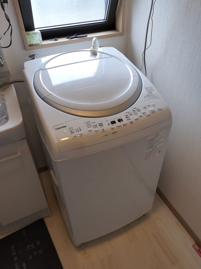 ナナメドラム洗濯機からタテ型洗濯乾燥機 温か抗菌メガシャワー洗浄で