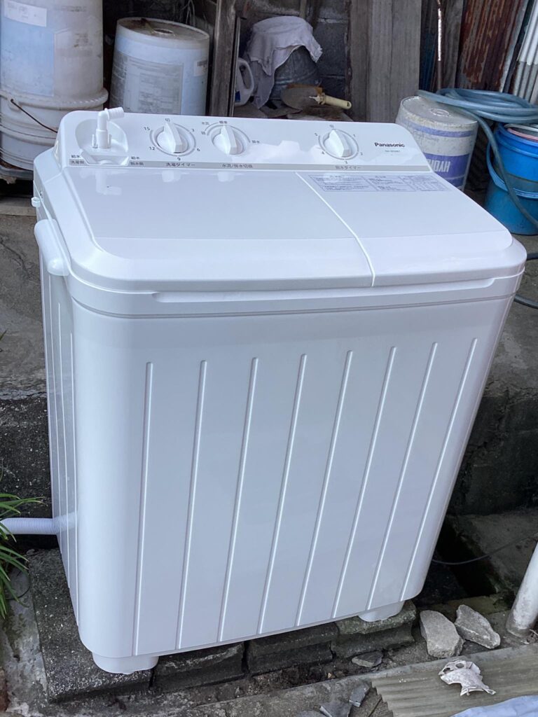 まだまだ根強い人気の 2槽式洗濯機NA-W50B1（パナソニック）納品