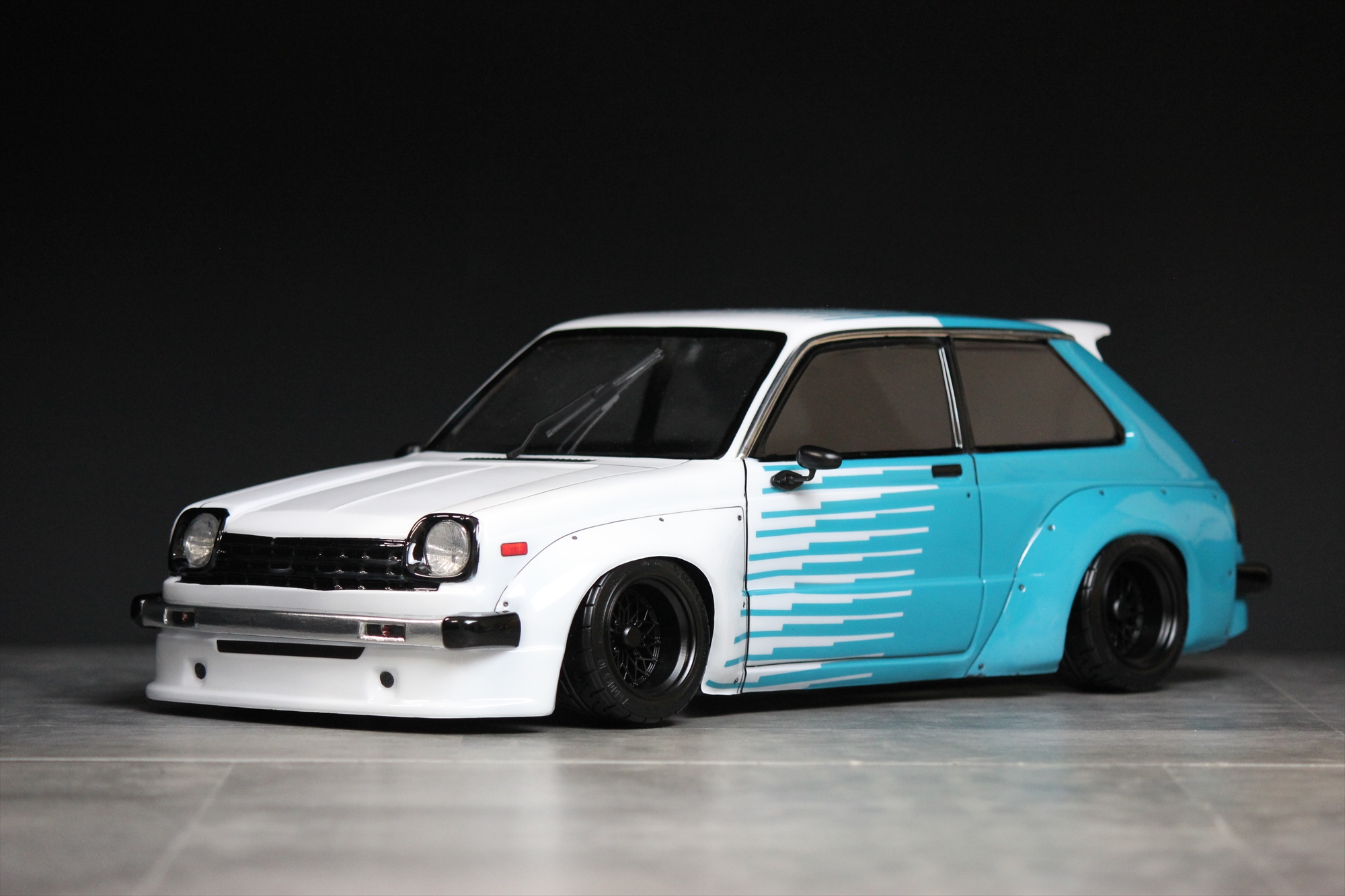 カットライン解説】Toyota スターレットKP61前期 N2仕様 | PANDORA RC