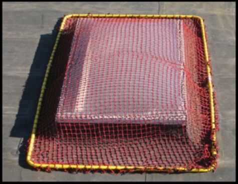 Leading Edge Safety SKYNETS - Skylight Fall Protection System