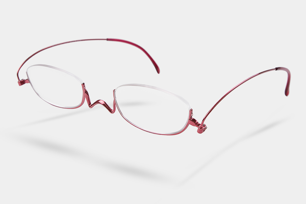 リーディンググラスに最適『アンダーリム』｜ おしゃれな鯖江製 薄型