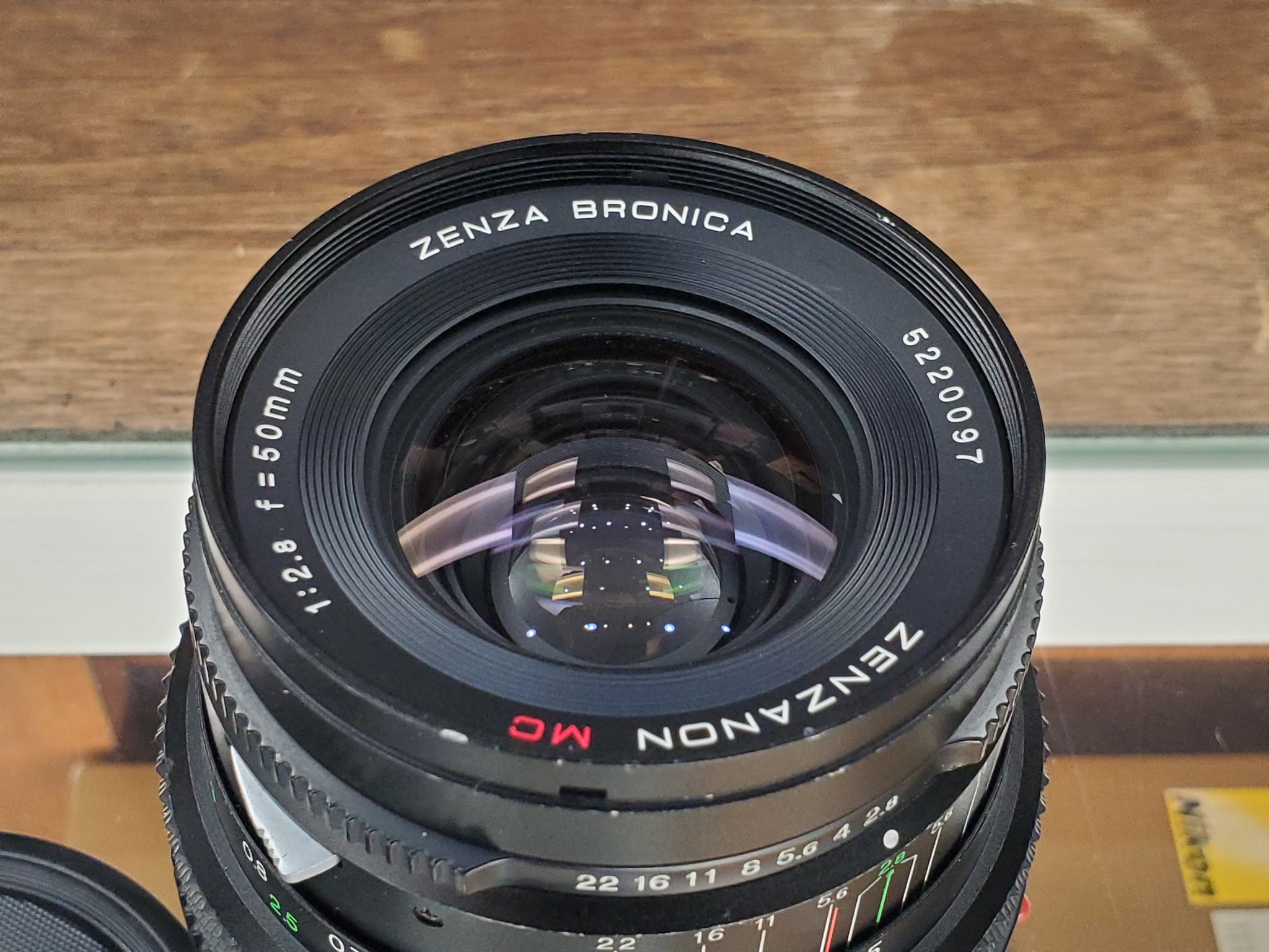 Zenza Bronica 50mm 2.8 Zenzanon MC Lens for ETRS ETR ETRSI, CLA