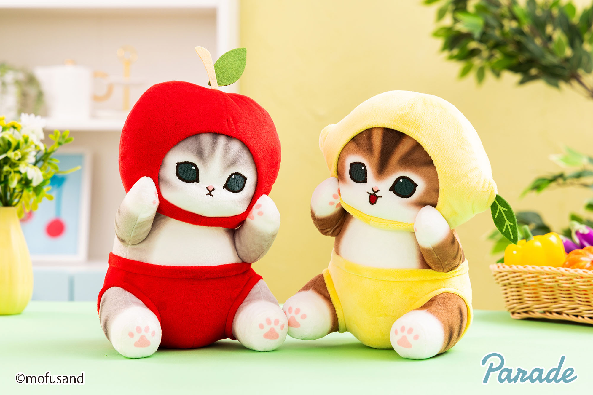 お野菜マルシェ（フルーツ）BIGぬいぐるみ | 商品紹介 | 株式会社