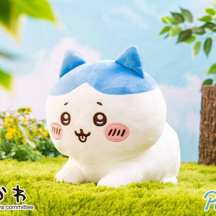 ちいかわ スフィンクスなハチワレBIGぬいぐるみ | 商品紹介 | 株式会社