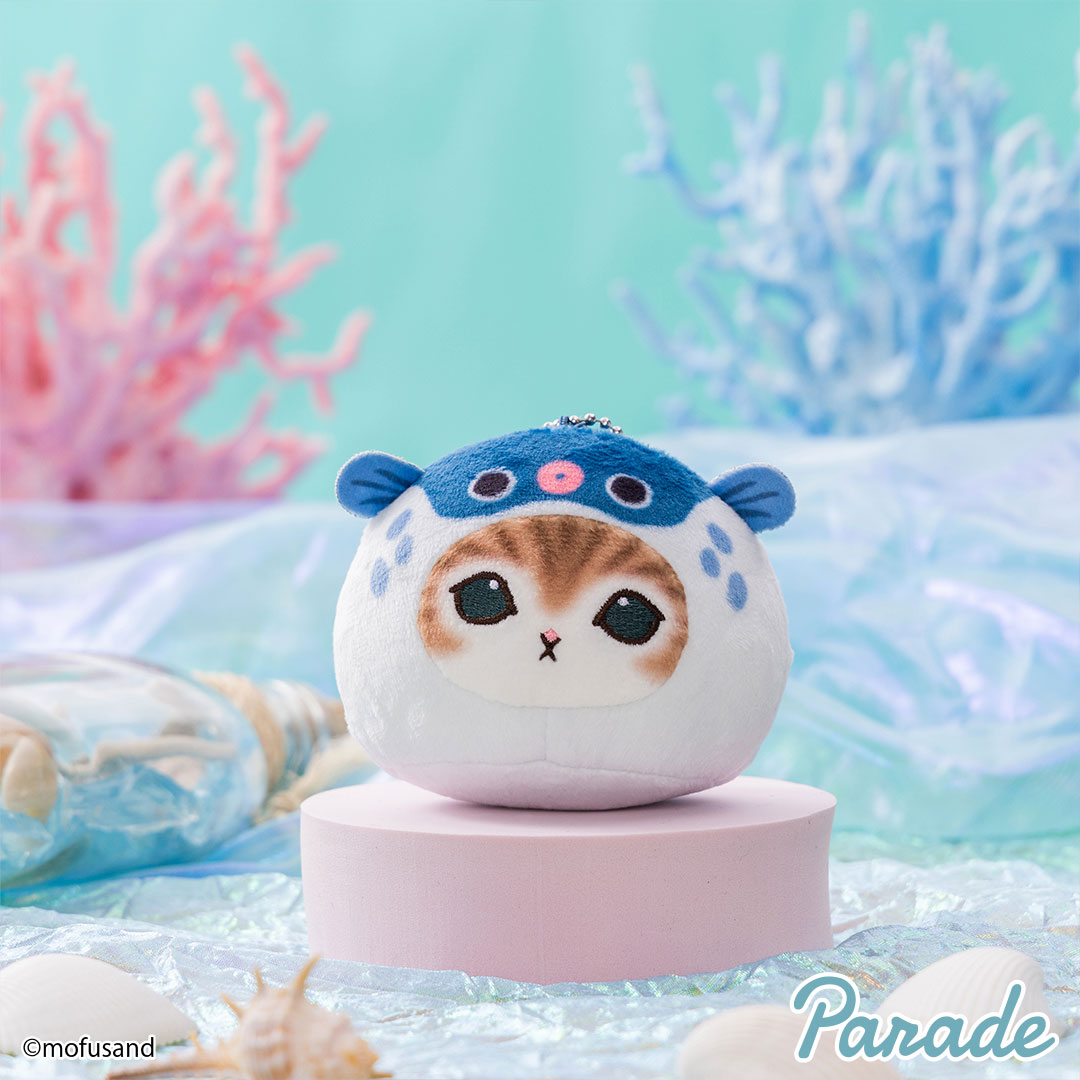 mofusand 海の生き物にゃんおかおマスコット | 商品紹介 | 株式会社