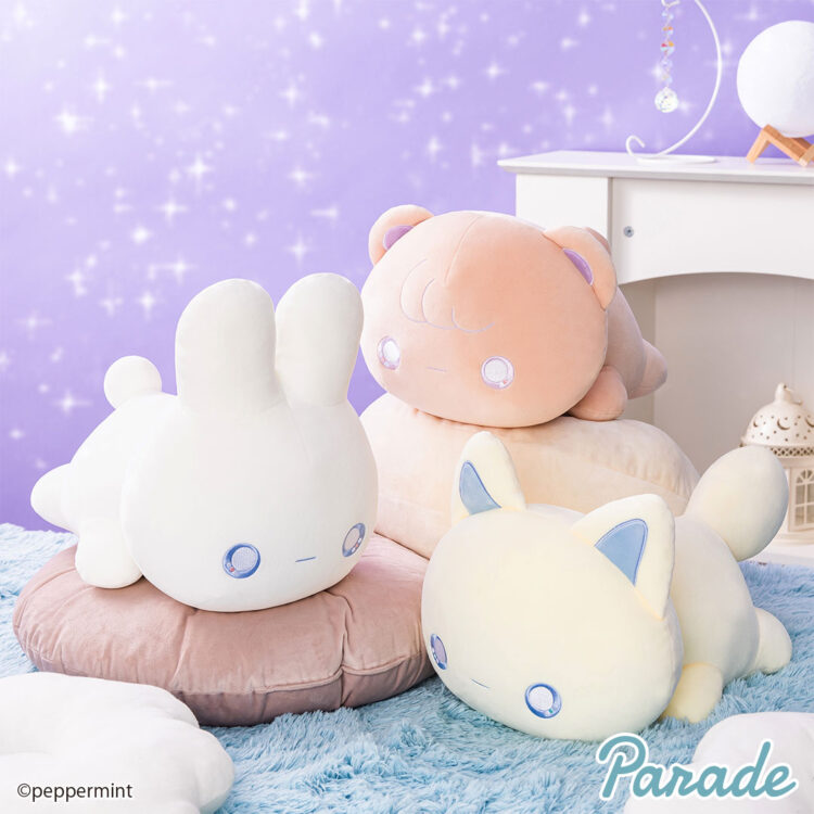 moon friends もっちるねそべりBIGぬいぐるみ | 商品紹介 | 株式会社