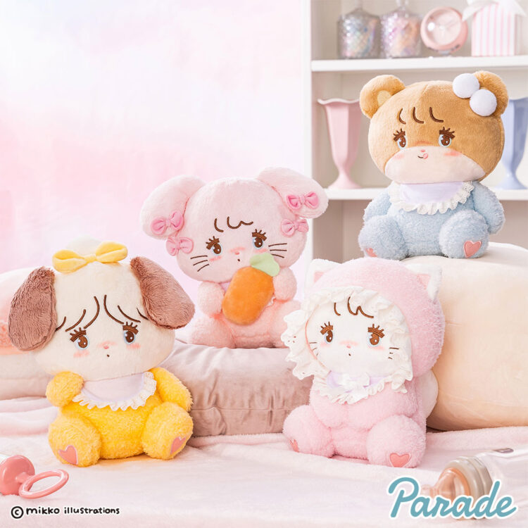 mikko characters ふわふわBABYぬいぐるみ | 商品紹介 | 株式会社