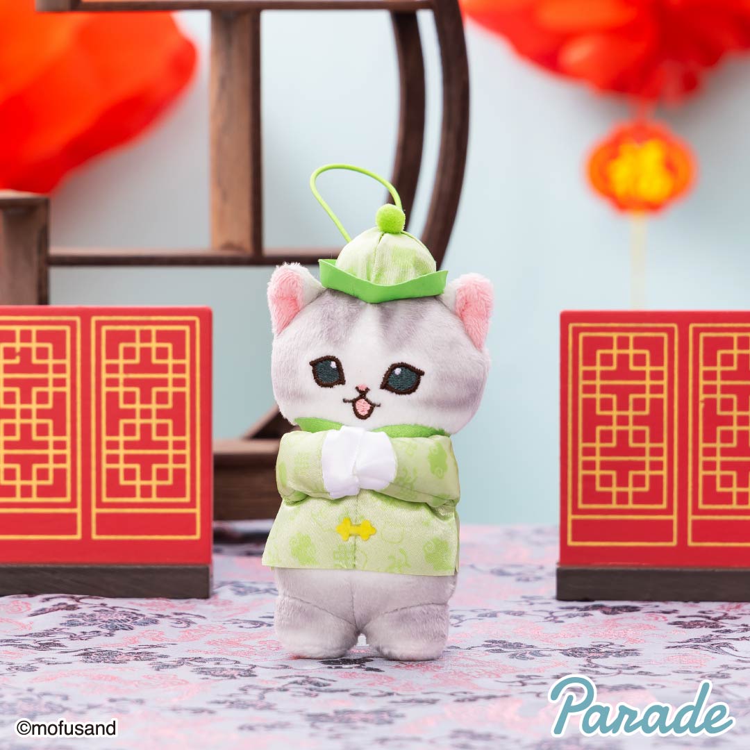 mofusand チャイナにゃんマスコット | 商品紹介 | 株式会社パレード