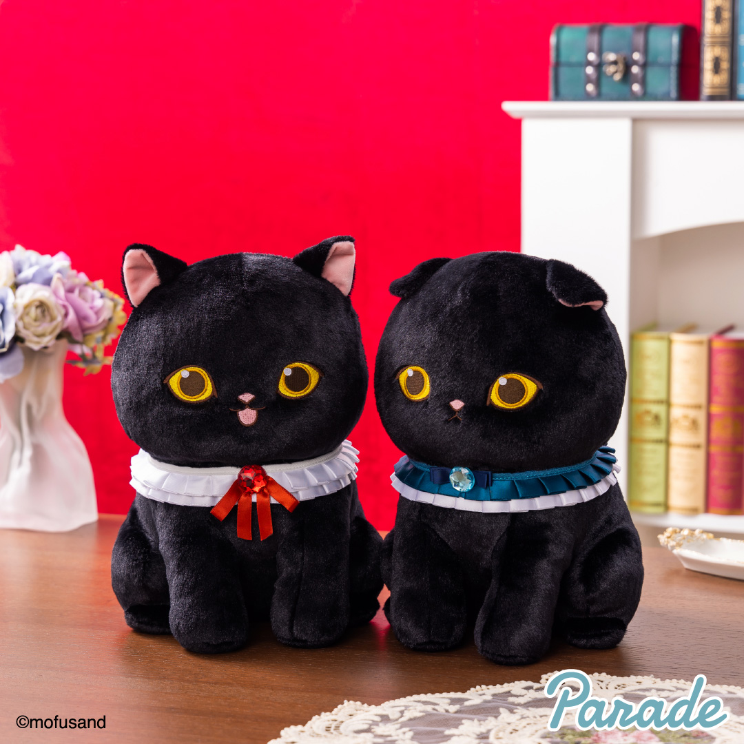 mofusand 黒仔猫にゃんBIGぬいぐるみ | 商品紹介 | 株式会社パレード