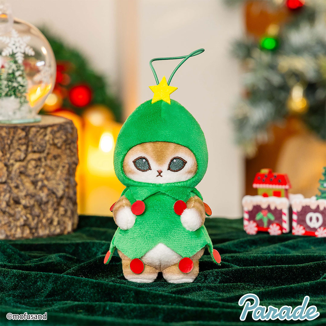 mofusand クリスマスにゃんマスコット | 商品紹介 | 株式会社パレード
