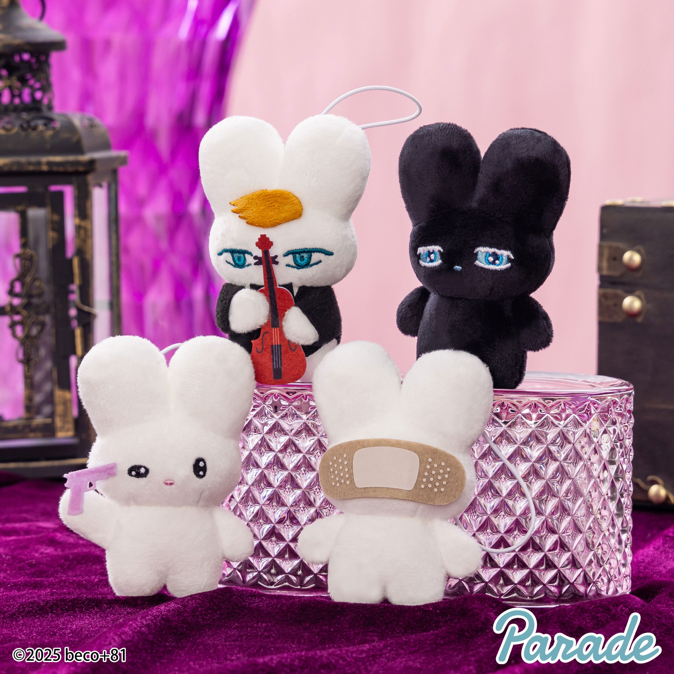 beco+81 しりみみうさぎマスコット② | 商品紹介 | 株式会社パレード