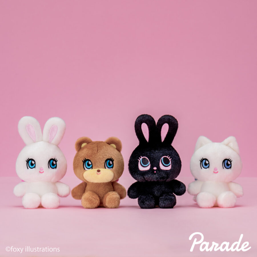 foxy illustrations BUNNY BIGぬいぐるみ | 商品紹介 | 株式会社