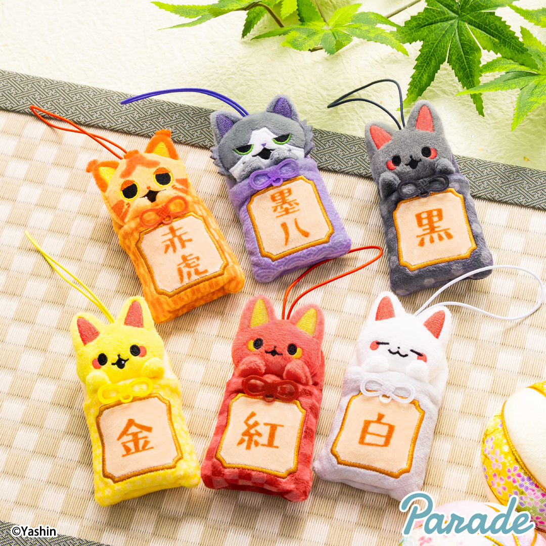 かみさまキツネとサラリーマン お守りマスコット | 商品紹介 | 株式