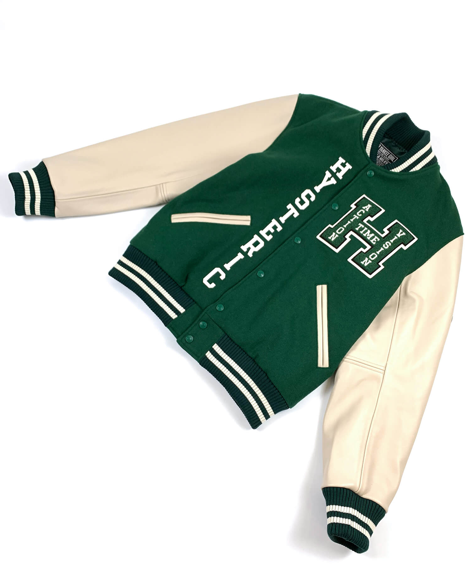 HYSTERIC GLAMOUR SEE NO EVIL刺繍 ヴァーシティジャケット