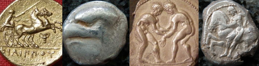 古代オリンピック コイン