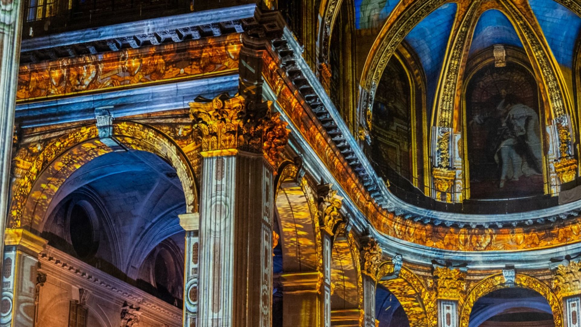 Saint-Sulpice, its Coeur de Lumières show