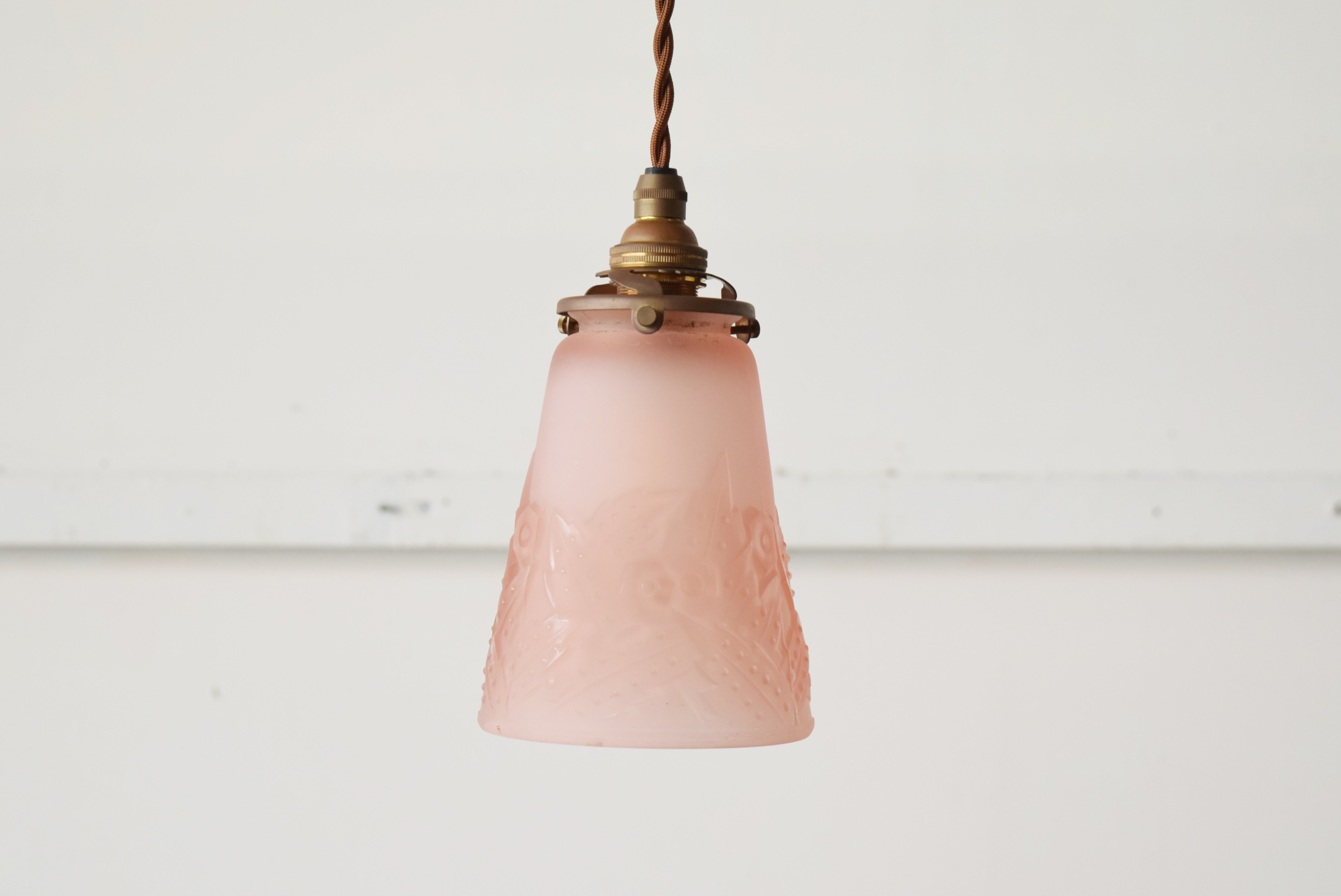 パルテノン アンティーク / ミューラー兄弟作、ペンダントランプ【rl37】