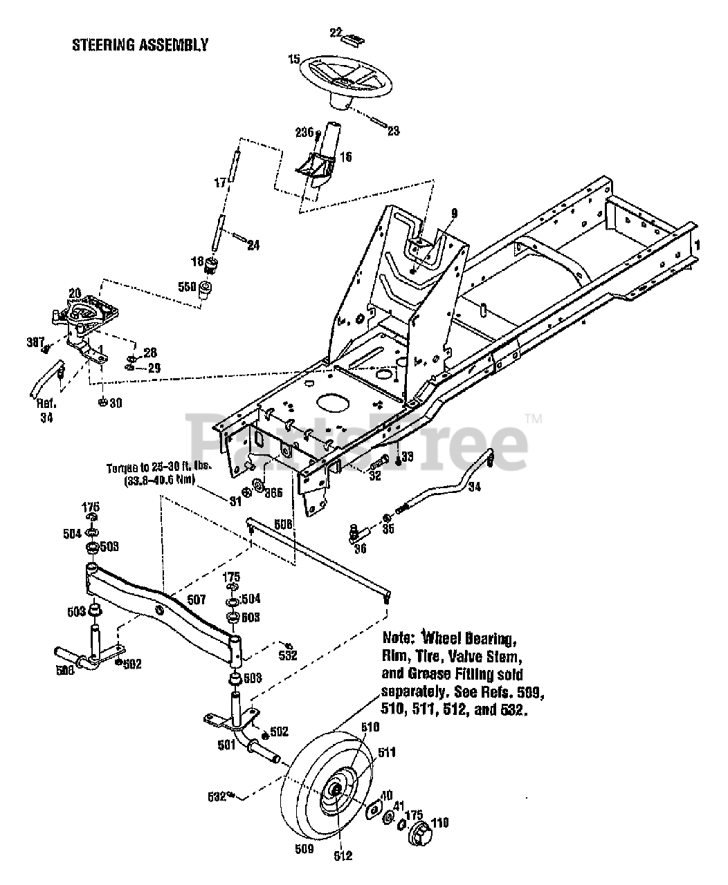 Lawn Mower Parts Troy BilT Steering Pinion Gear - 717-3382A | Troy