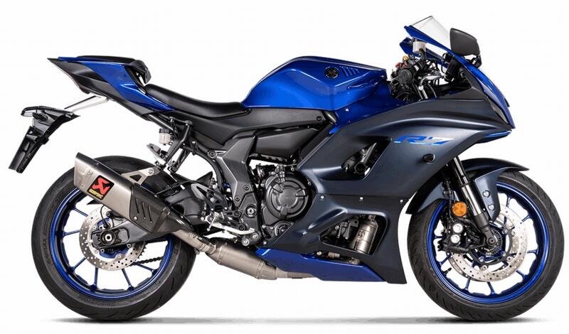 AKRAPOVIC YZF-R7 フルエキゾースト レーシングライン チタン JMCA S