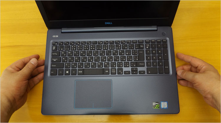 DELL G3 15（3579）レビュー パソ兄さん！Core i7-8750H、GeForce GTX