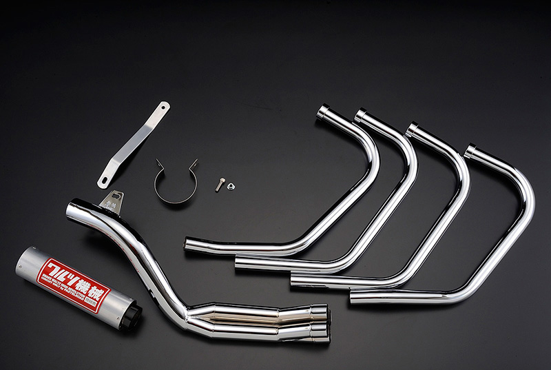 CBX400F ワルツ機械曲げマフラー メッキ / パステルロードオフィシャル