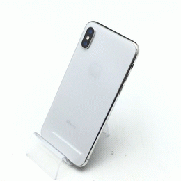 APPLE 〔中古〕iPhone X 256GB ｼﾙﾊﾞｰ MQC22J/A SoftBank対応端末（中古