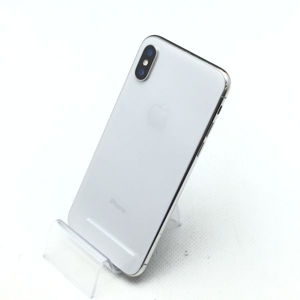 APPLE 〔中古〕iPhoneX 64GB シルバー MQAY2J／A SoftBank（中古1ヶ月