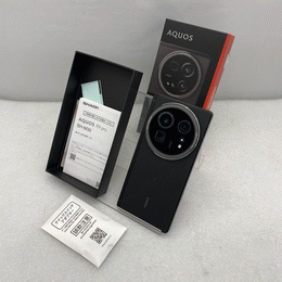 SHARP 〔中古〕AQUOS R8 pro SH-R80P Black 国内SIMFree（中古保証1