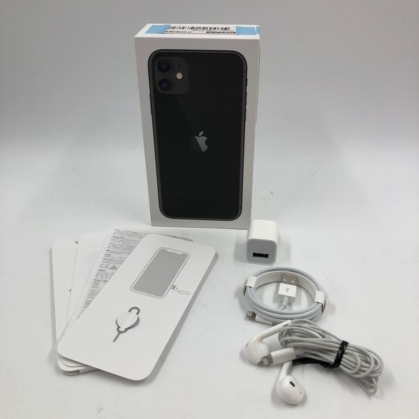 APPLE 〔中古〕iPhone11 128GB ブラック MWM02J/A SIMフリー(中古保証1