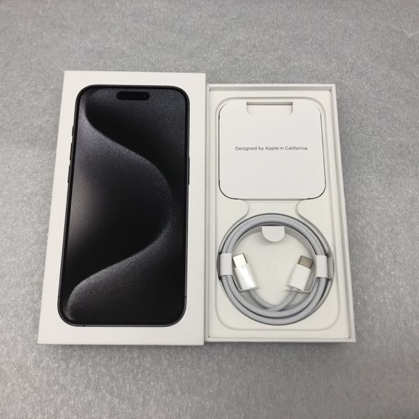 APPLE 〔中古〕iPhone15Pro 256GB ブラックチタニウム MTUC3J/A SIM