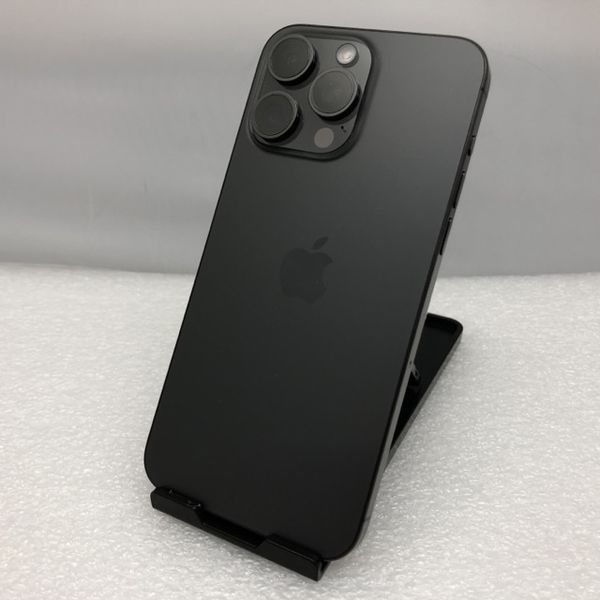 APPLE 〔中古〕iPhone15ProMax 512GB ブラックチタニウム MU6U3J/A SIM