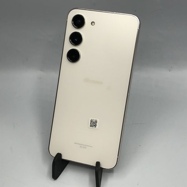 SAMSUNG 〔中古〕Galaxy S23 SC-51D クリーム docomo SIMフリー（中古