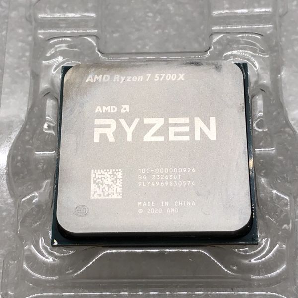AMD Ryzen 7 5700X BOX 中古動作品 ※ピン折れ修正品 Ryzen 7 5700Xの