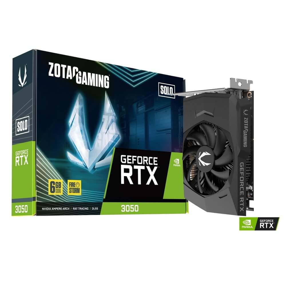 ZOTAC ZOTAC GAMING GeForce RTX 3050 6GB GDDR6 Solo ZT-A30510G-10L