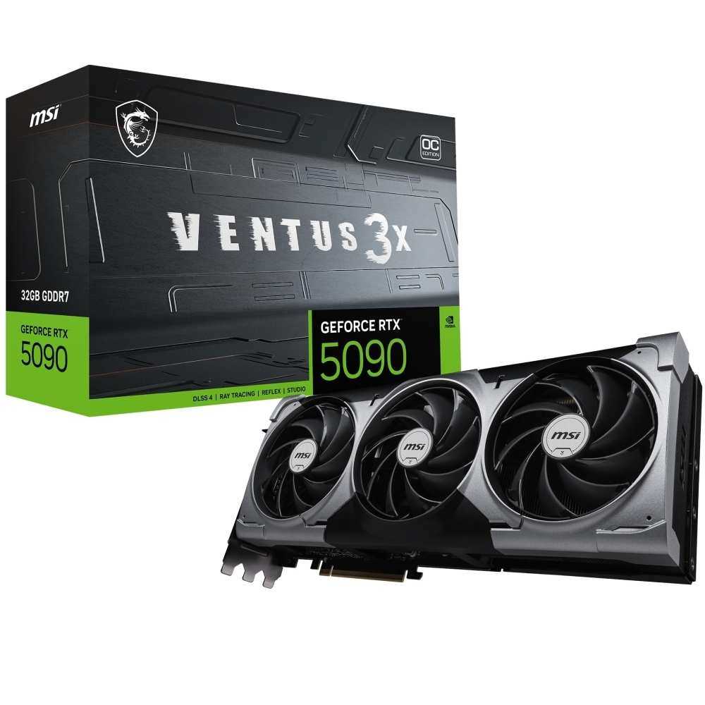 MSI GeForce RTX 5090 32G VENTUS 3X OC | パソコン工房【公式通販】