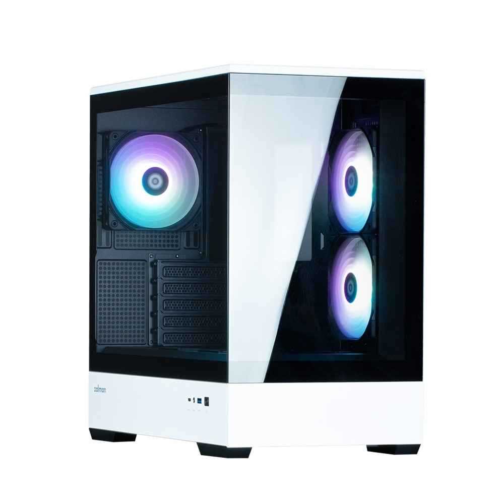 PCケース】ZALMAN P30 BW（CPU水冷クーラー付属）【中古】 zalman P30