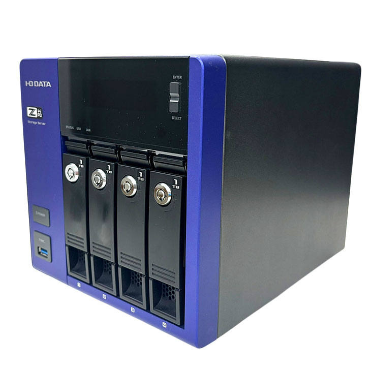 中古】I-O DATA LAN DISC HDL-Z4WP4D [4TB]搭載 法人向けネットワーク