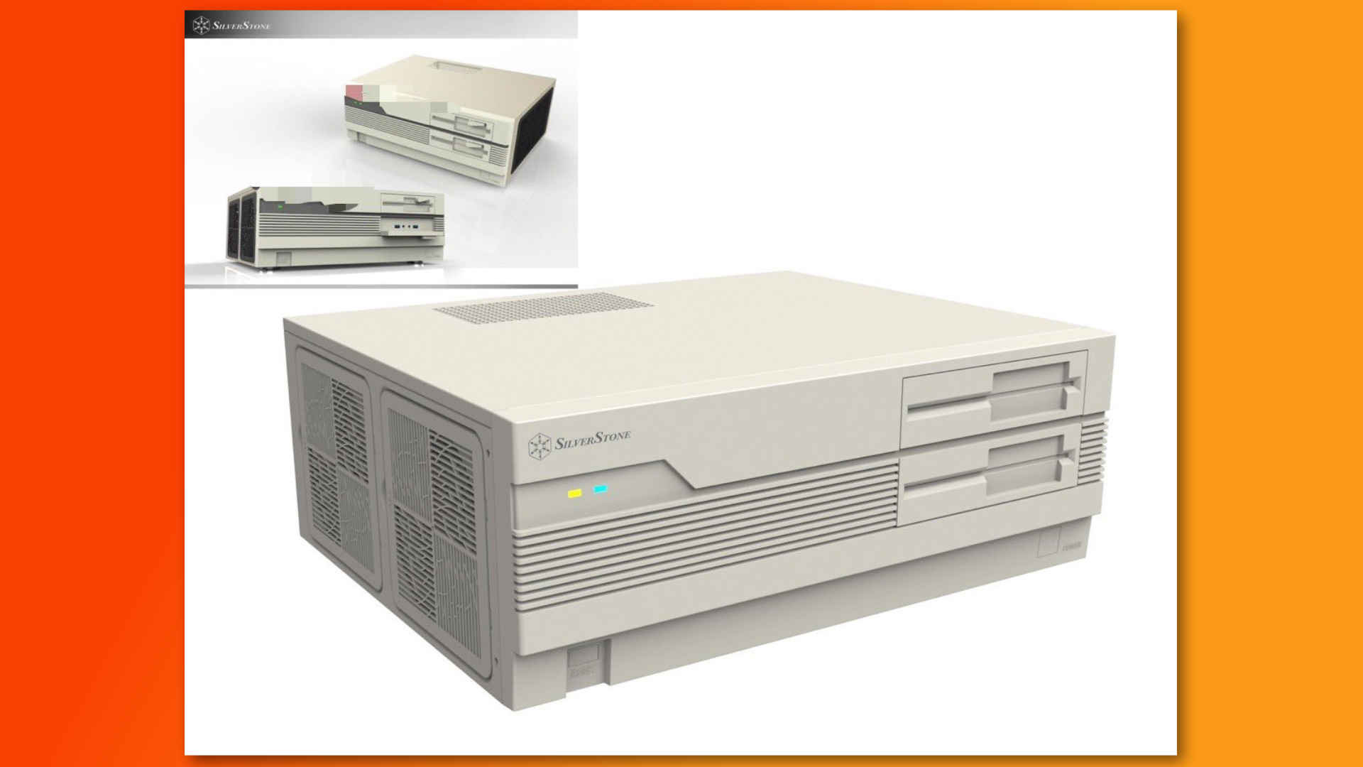 This retro PC case from Silverstone is bringing the beige box back