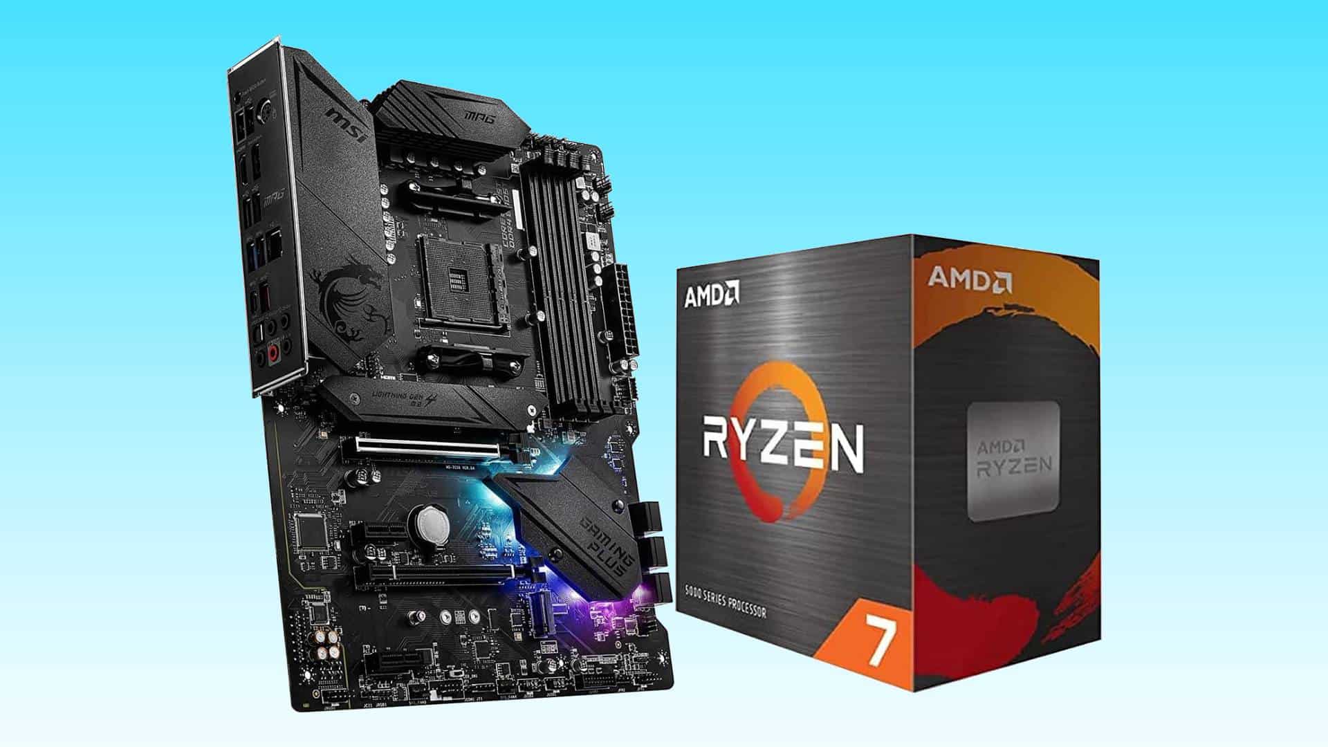 Ryzen 7 5700X & B550 motherboard bundle gets a sweet price slash