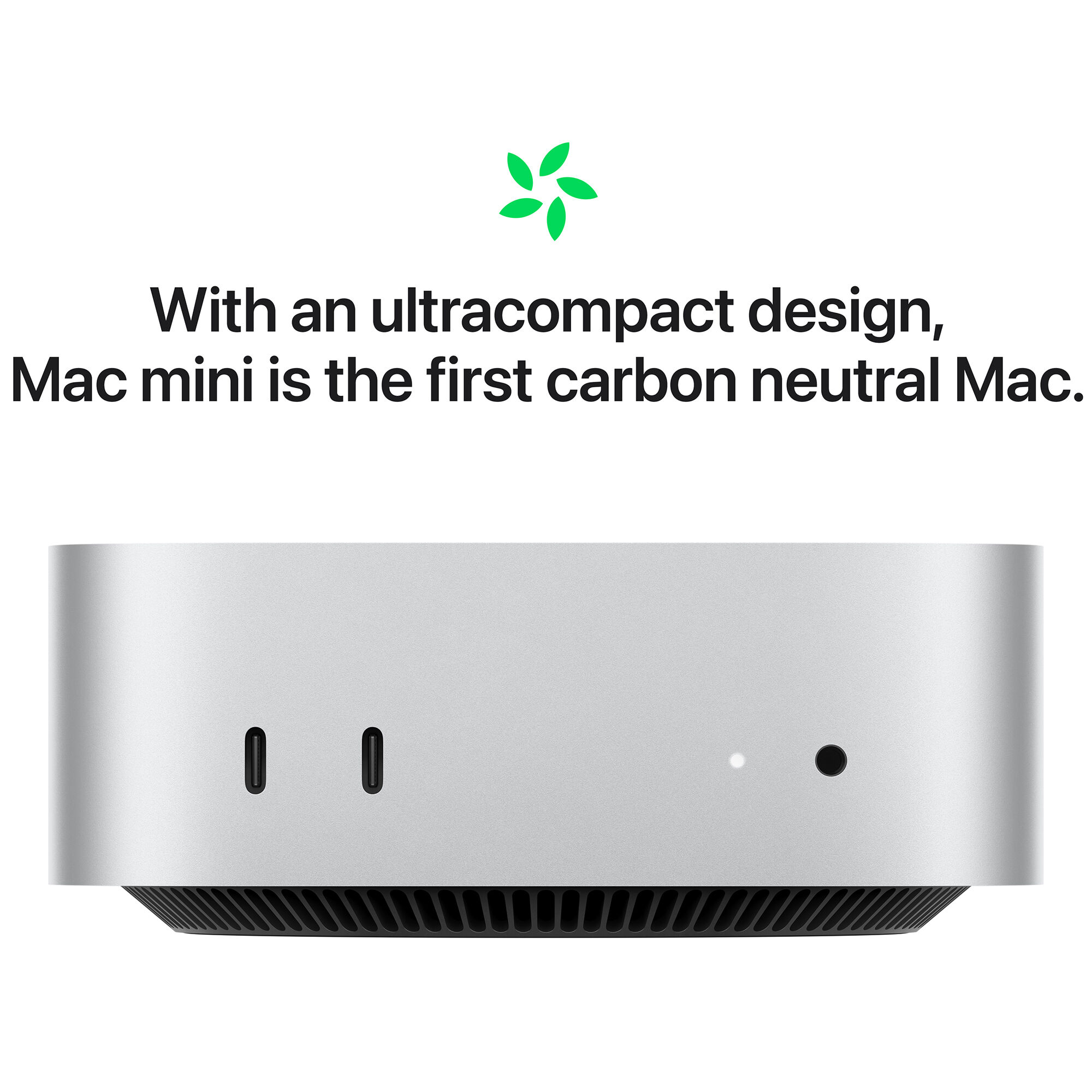Apple Mac Mini (2024) with Apple M4 10-Core CPU, 10-Core GPU, 16