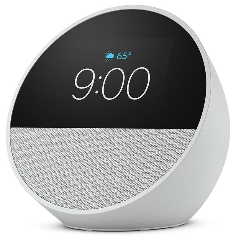 Amazon Echo Spot (2024 release), Smart alarm clock with vibrant