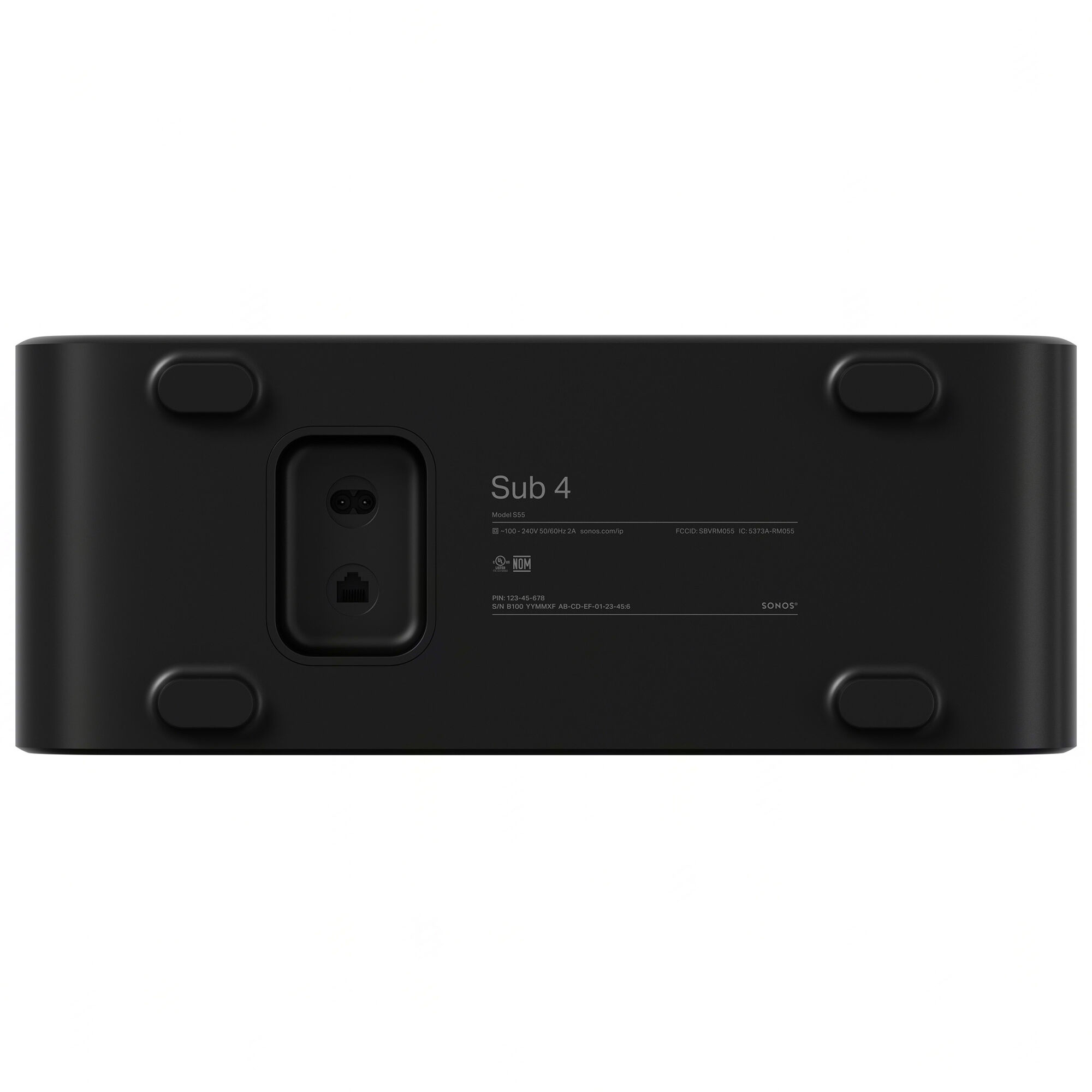 Sonos Sub 4 Wireless Subwoofer - Black | P.C. Richard & Son