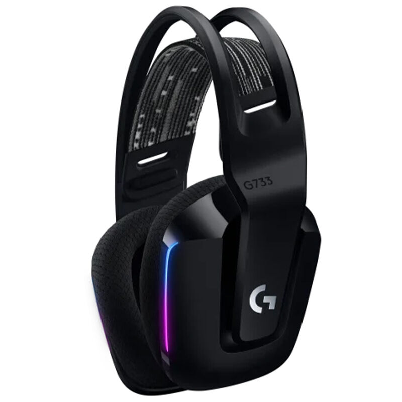 Logitech G733 Lightspeed Wireless RGB Gaming Headset - Black