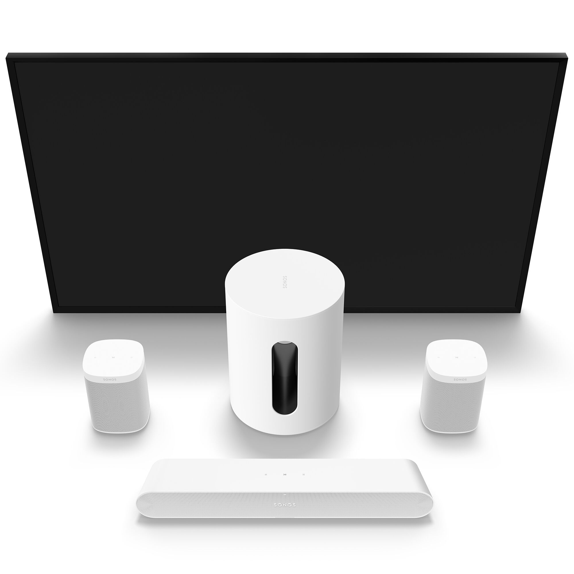 Sonos Sub Mini Wireless Subwoofer - White | P.C. Richard & Son