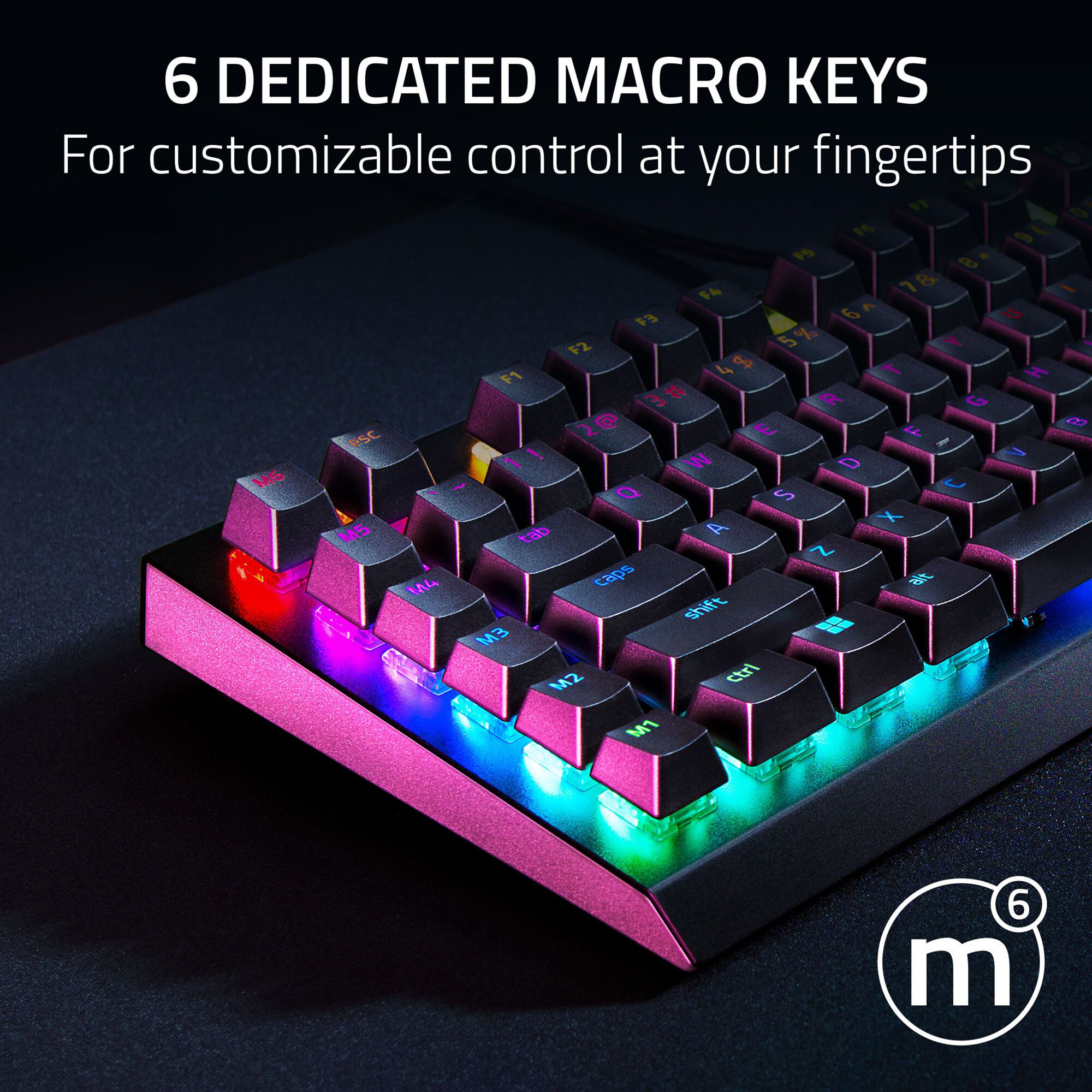 Razer BlackWidow V4 X - Mechanical Gaming Keyboard (Green Switch