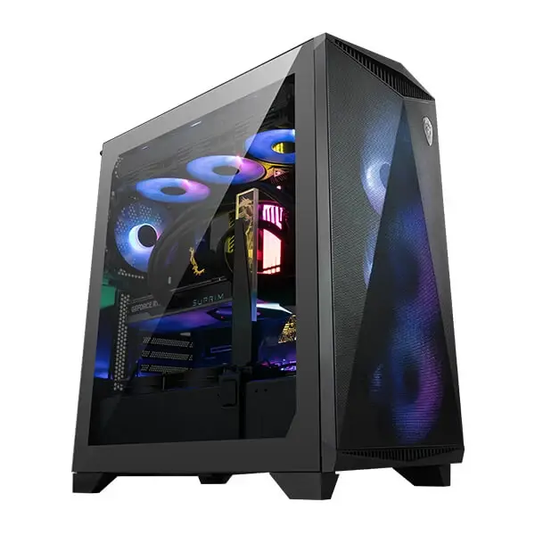Msi Mpg Gungnir 300R Airflow Argb Eatx Mid Tower Cabinet
