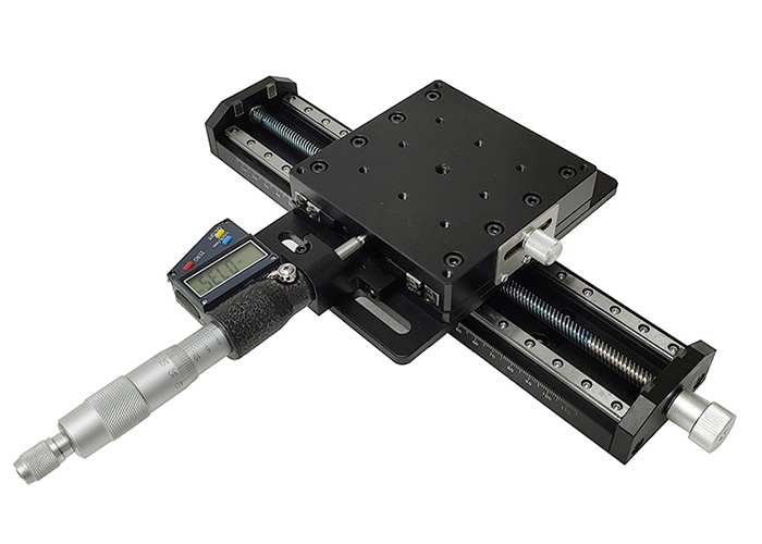 Two Axis Stage Manual Digital Display Platform Large Lead Long