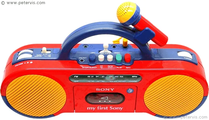 My First Sony CFS-2050 Radio Cassette