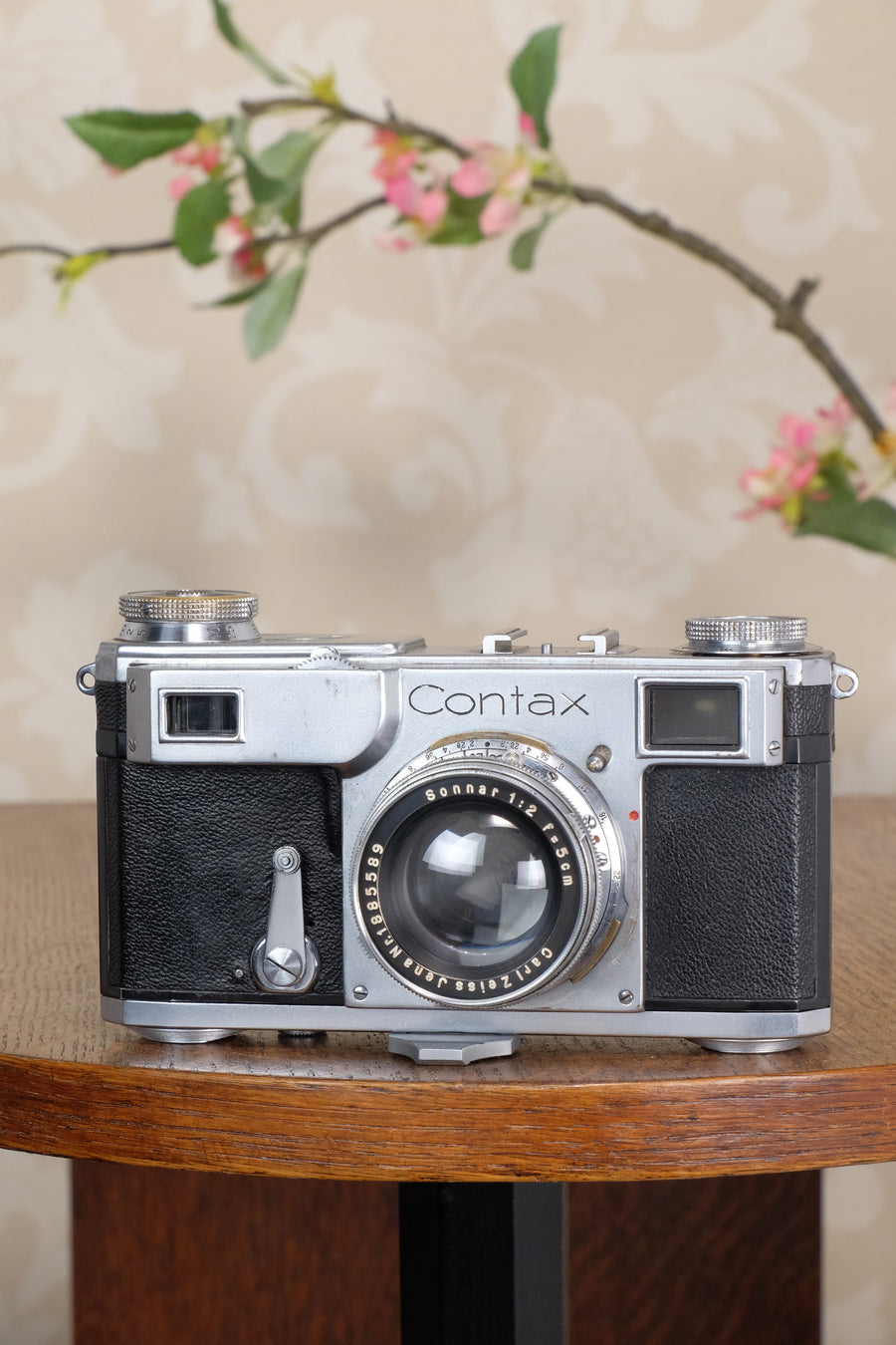 1936 Zeiss Ikon Contax II Rangefinder Camera & Zeiss Sonnar lens