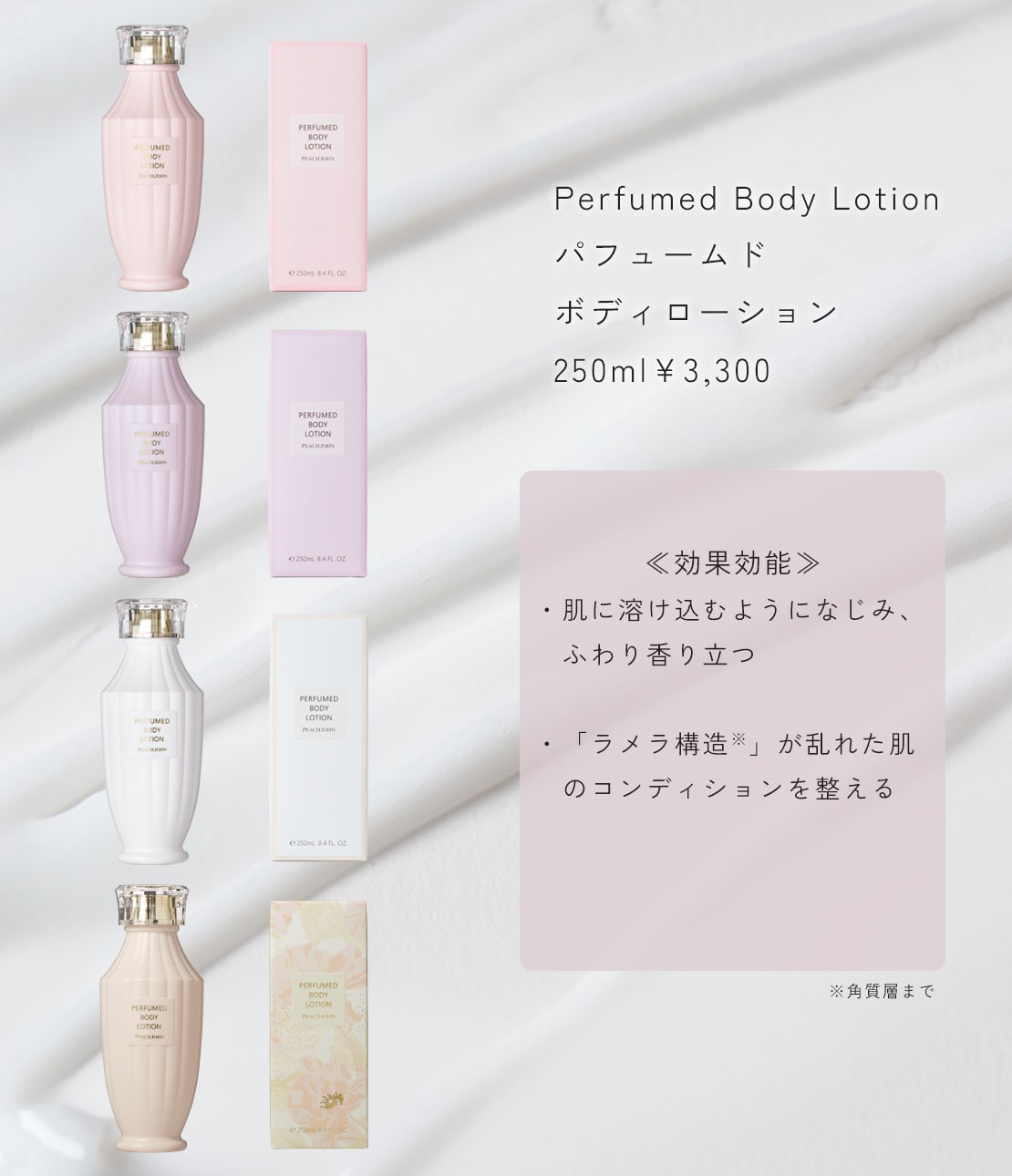 パフュームド ボディローション(1 スウィートフラワーブーケ): PEACH